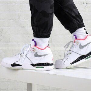 Nike Air Flight 89 - New Men's White/Silver Casual Training Shoe CW2616-101